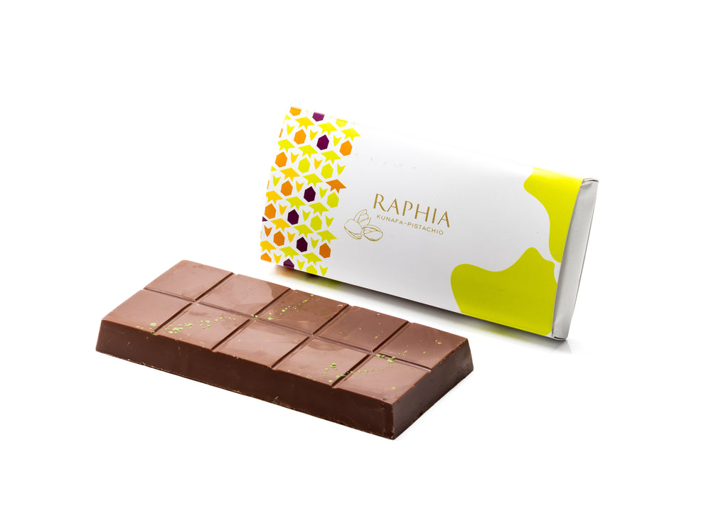 Kunafa & Pistachio Chocolate Bar