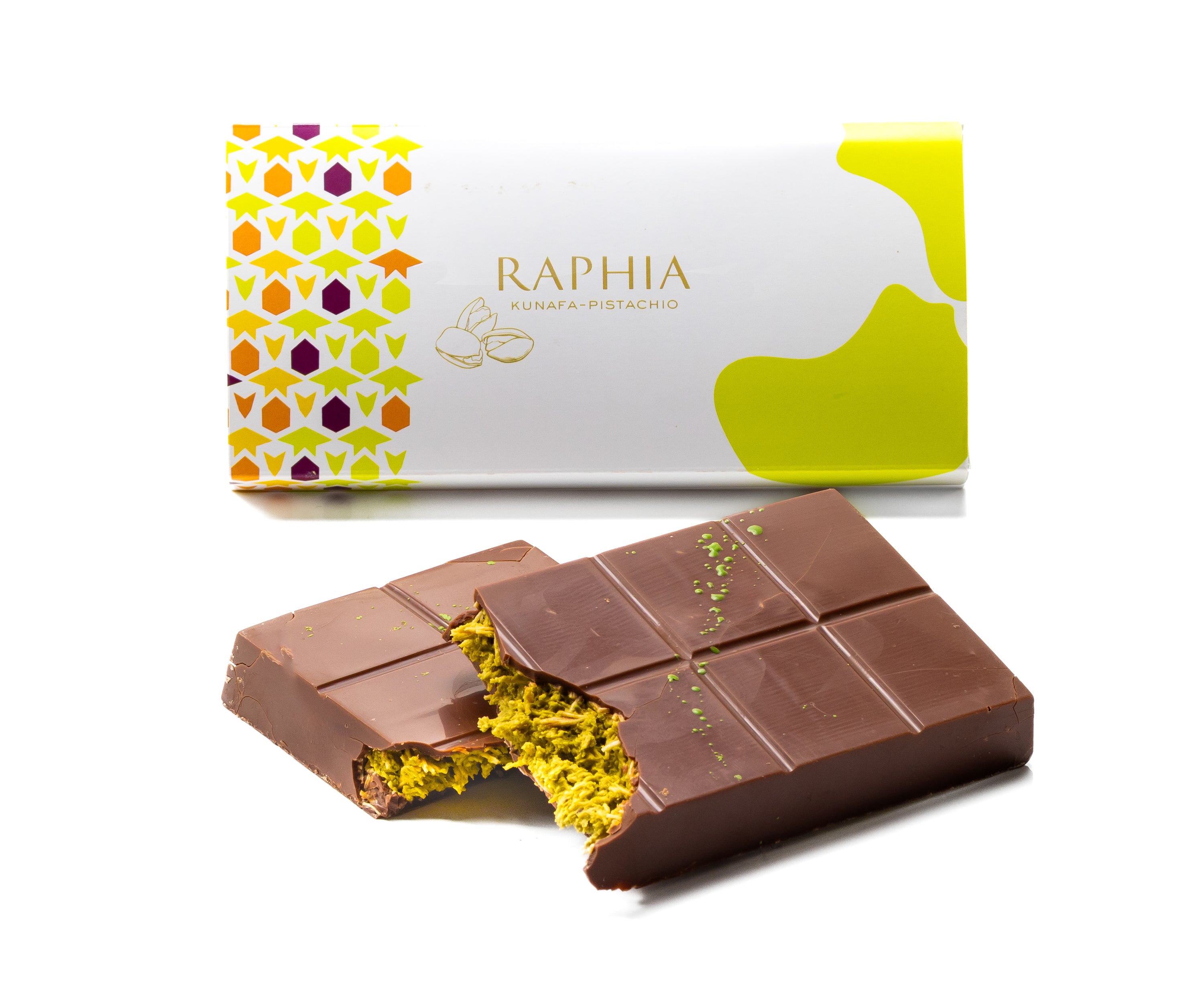 Kunafa & Pistachio Chocolate Bar