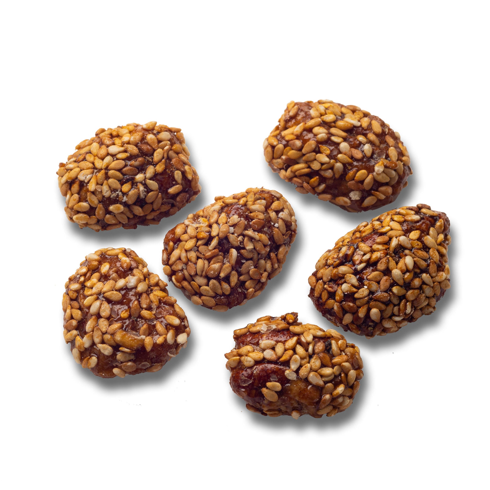 Sesame and Five Spices Caramelised Pecan Nuts